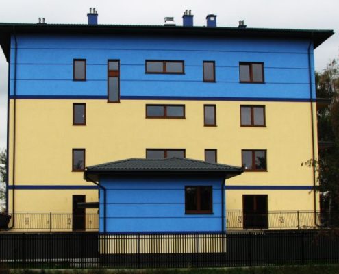 Blok przy ulicy Wybickiego w Ząbkach