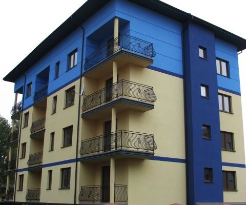 Blok przy ulicy Wybickiego w Ząbkach