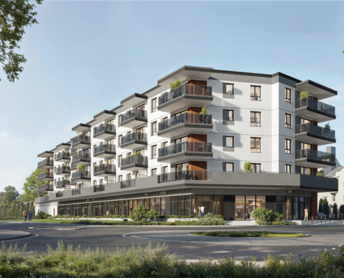 Mieszkania w Ząbkach, ul. Sikorskiego 33